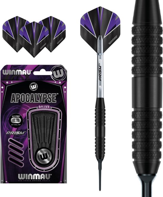 Winmau Apocalypse 3 Brass Soft Tip - Dartpijlen van Winmau