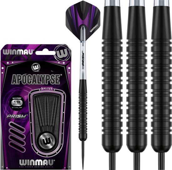 WINMAU - Apocalypse Steeltip Tungsten Dartpijlen Professioneel  - 19g van Winmau