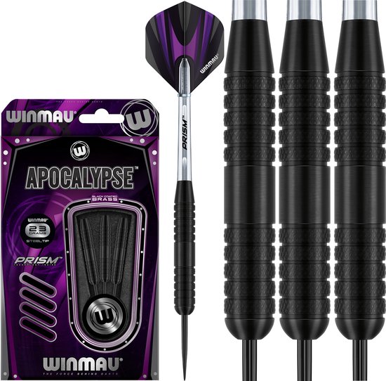 WINMAU - Apocalypse: Steeltip Tungsten Dartpijlen Professioneel - 23g van Winmau