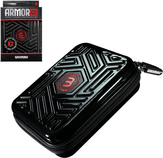 Winmau Armor G2 Black Dart Case van Winmau