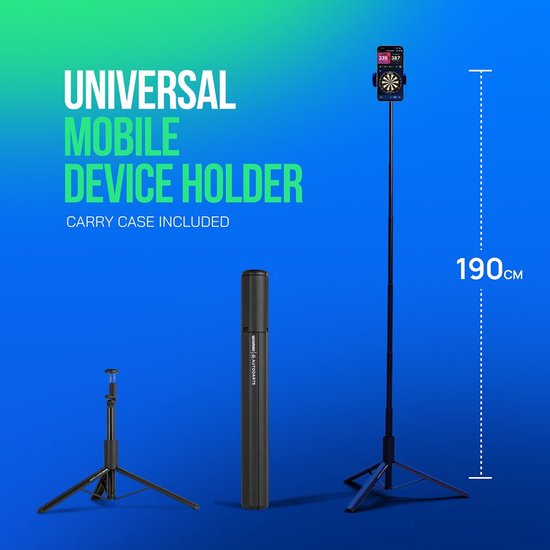Winmau Autodarts Lens Tripod + 12-month subscription - Telefoon Houder