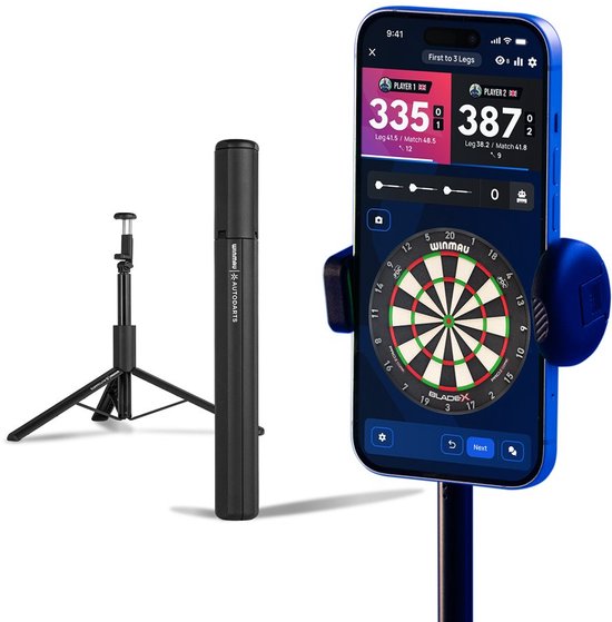 Winmau Autodarts Lens Tripod + 12-month subscription - Telefoon Houder van Winmau