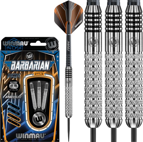 WINMAU - Barbarian: Steeltip Tungsten Dartpijlen Professioneel - 22g van Winmau