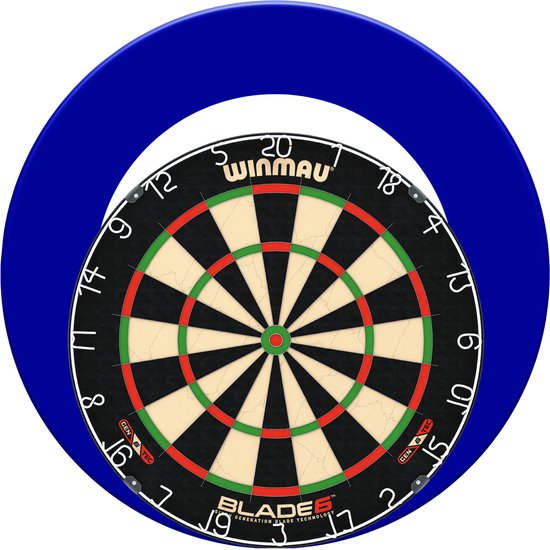 Winmau Blade 6 Dual Core + Surround - Dartset - Blauw van Winmau