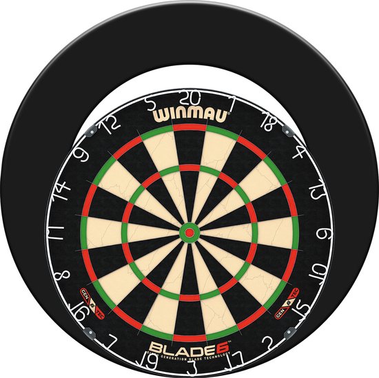 Winmau Blade 6 + Surround - Dartset Zwart van Merkloos