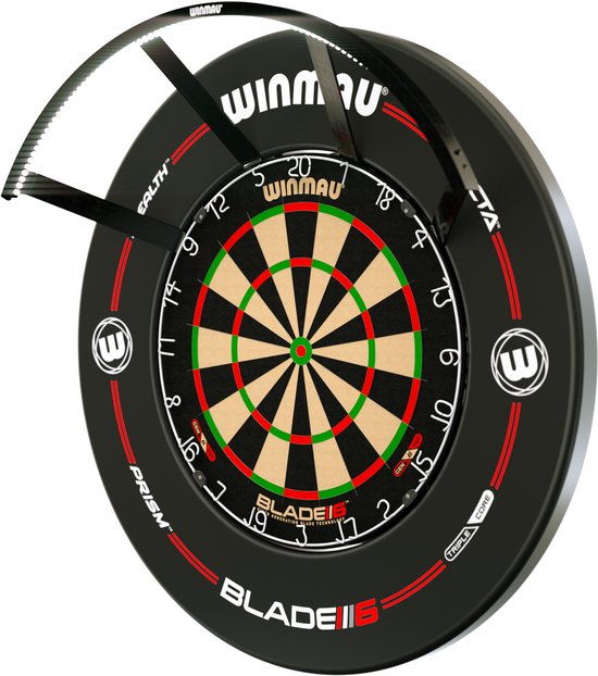 Winmau Blade 6 + Winmau Polaris + Winmau Pro-Line Surround Bundle - Dartset - Darts van Winmau