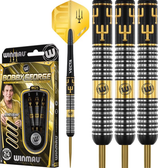 Winmau Bobby George - King of Bling 90% - Dartpijlen van Merkloos