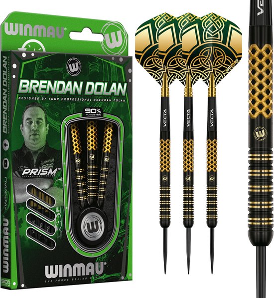 Winmau Brendan Dolan V2 90% - Dartpijlen van Merkloos