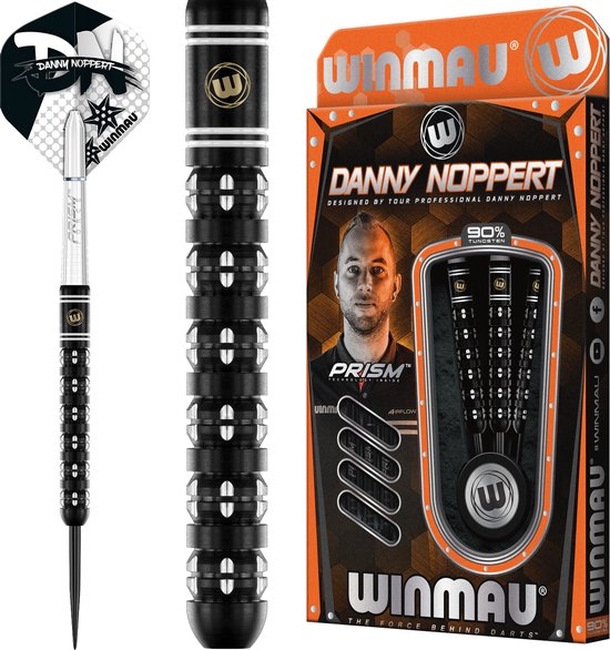 WINMAU - Danny Noppert Freeze Edition: Steeltip Tungsten Dartpijlen Professioneel - 22g van Winmau