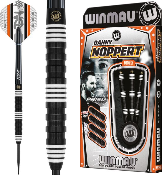 WINMAU - Danny Noppert Pro Series: Steeltip 85% Tungsten Dartpijlen Professioneel - 23g van Winmau