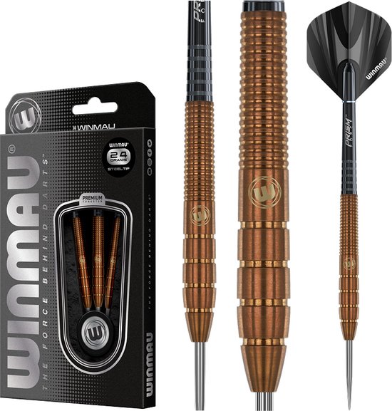 WINMAU – Darren Herewini: Steeltip Tungsten Dartpijlen Professioneel – 24g van Winmau