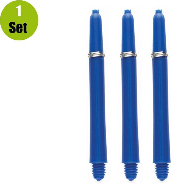 Winmau Dart Shafts Nylon - Blauw - Medium - (1 Set) van Winmau