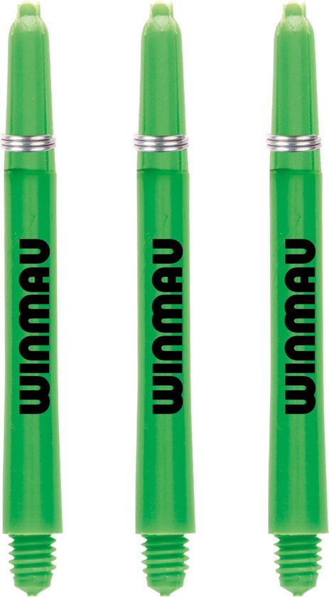Winmau Dart Shafts Nylon Signature - Groen - Medium - () van Winmau