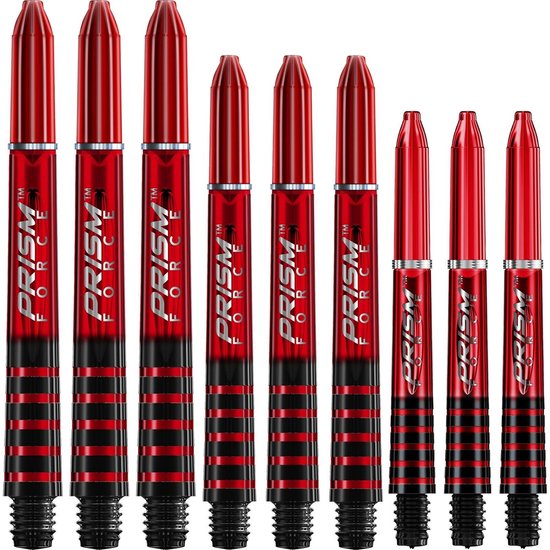 Winmau - Dart Shafts - Prism Force Red van Winmau