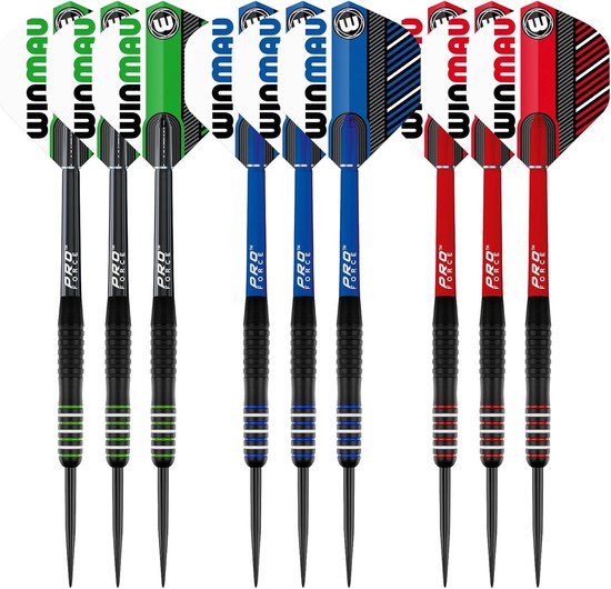 Winmau - Dartpijlen Brass Darts Rookie 20 Gram Multipack - 3 Sets van Winmau