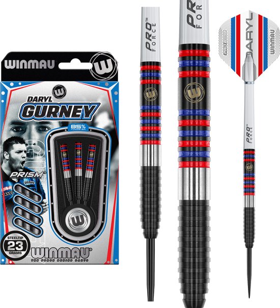 Winmau Daryl Gurney 85% - Dartpijlen - 25 Gram van Winmau