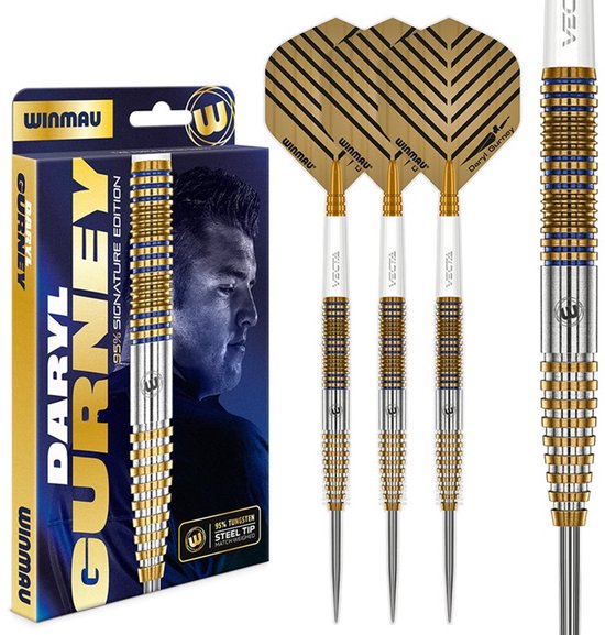 Winmau Daryl Gurney Signature Edition 95% - Dartpijlen van Merkloos