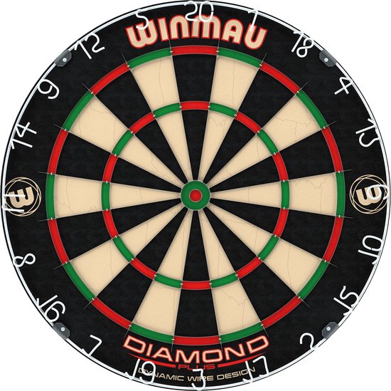 WINMAU - Diamond Plus dartbord van Winmau
