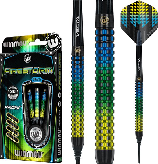 Winmau Firestorm 90% Soft Tip - Darts van Winmau