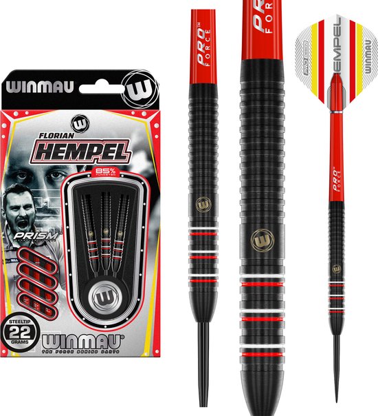 Winmau Florian Hempel 85% - Dartpijlen - 24 Gram