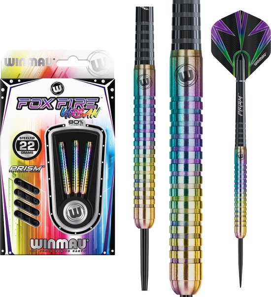 Winmau Foxfire Urban 80% - Dartpijlen