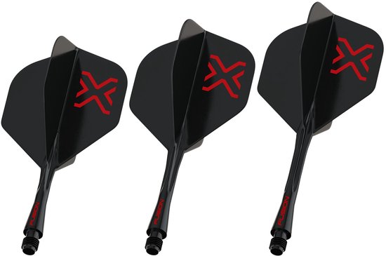 Winmau Fusion Blade X Black NO2 - Dart Flights van Merkloos
