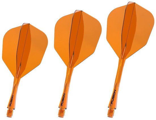 Winmau Fusion Neon Orange NO6 - Dart Flights van Merkloos