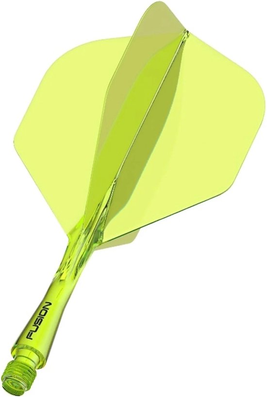 Winmau Fusion Neon Yellow NO2 - Dart Flights van Winmau