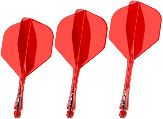 Winmau Fusion Red NO2 - Dart Flights van Winmau