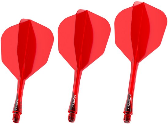 Winmau Fusion Red NO6 - Dart Flights van Merkloos