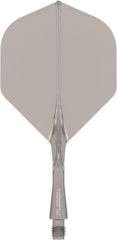 Winmau Fusion Smokey Grey NO2 - Dart Flights van Merkloos
