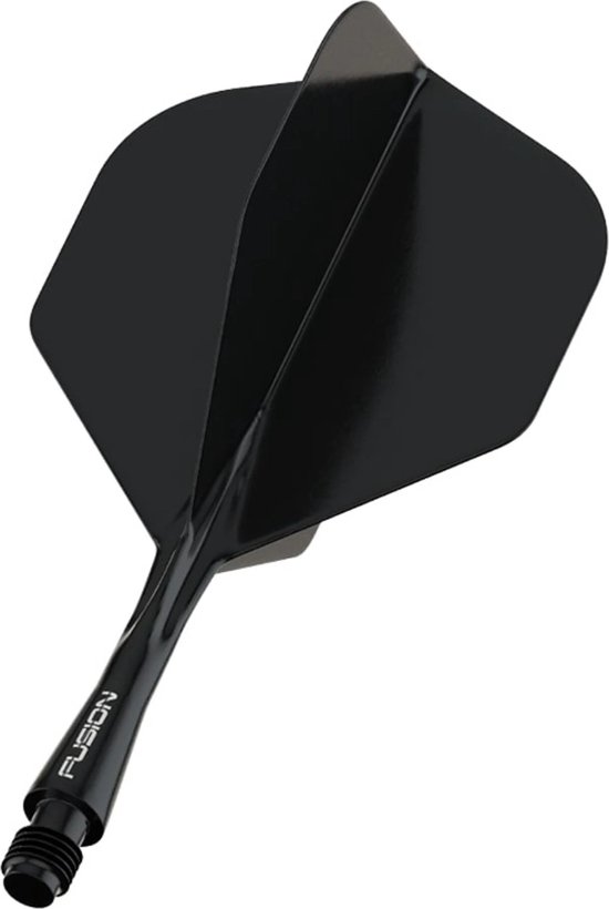 Winmau Fusion Solid Black - Dart Flights M van Winmau