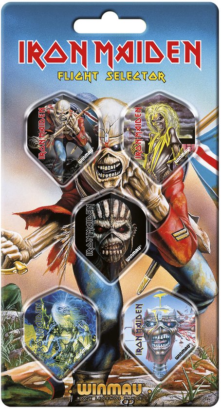 Winmau Iron Maiden Flight Collection - Dart Flights