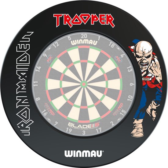 Winmau Iron Maiden Trooper Dart Surround van Merkloos