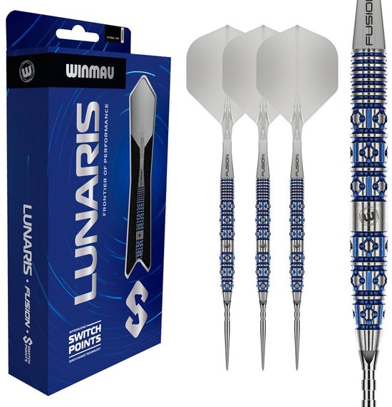 Winmau Lunaris Tapered Switch Point 90% - Dartpijlen van Merkloos