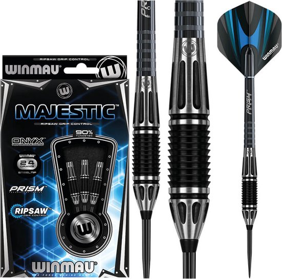 Winmau Majestic 90% - Dartpijlen - 24 Gram