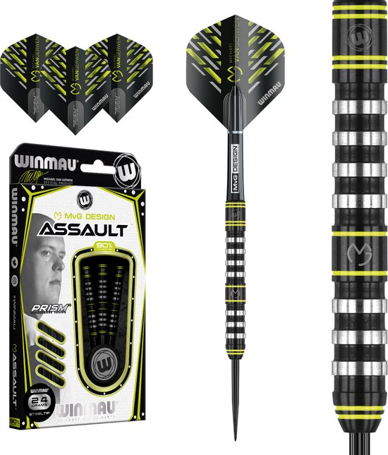 Winmau Michael van Gerwen Assault 90% - Dartpijlen van Winmau