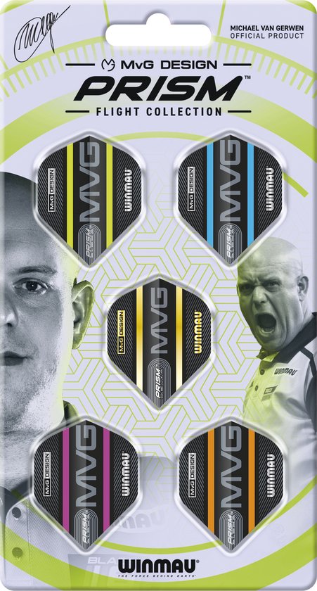 WINMAU - Michael Van Gerwen MvG Prism Dart Vlucht Collection 3 van Winmau