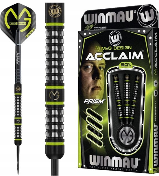 Winmau MvG Acclaim Dartpijlen - 25g - 90% Wolfram van Merkloos