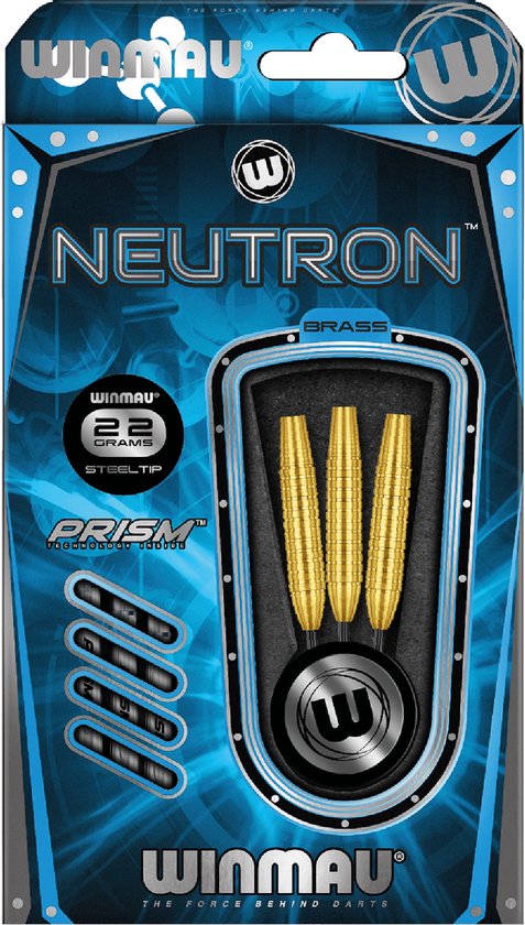 WINMAU - Neutron: Steeltip Tungsten Dartpijlen Professioneel - 24g van Winmau