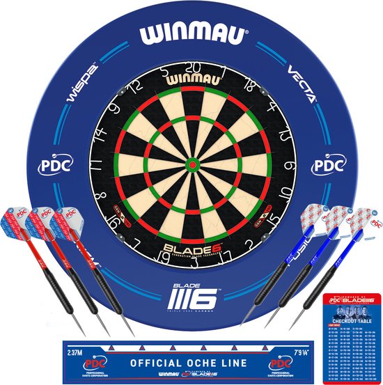 WINMAU - PDC Dartbord Surroundset van Winmau