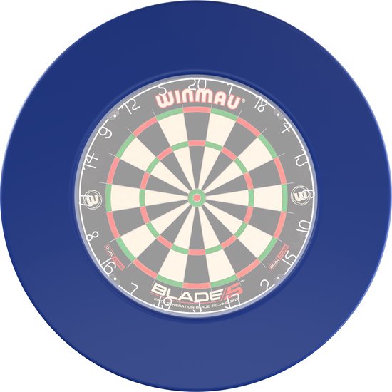 WINMAU - Plain Blauw Dartbord Surround van Winmau