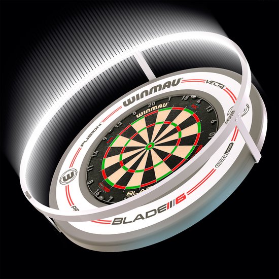 Winmau Plasma Ice Light Pro-Line Surround Bundel wit van Winmau