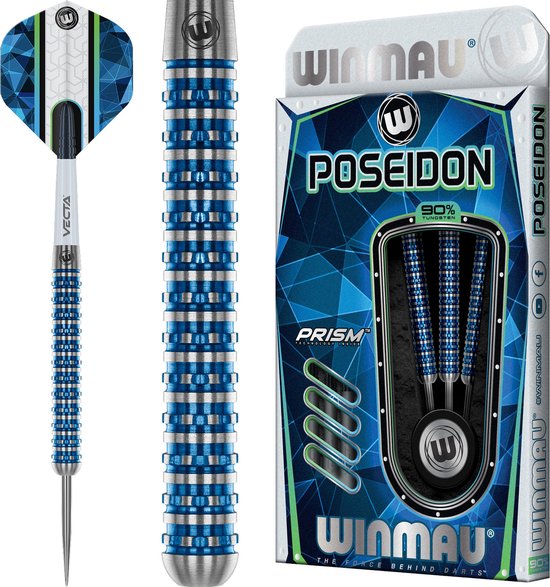 WINMAU - Poseiden: Steeltip Tungsten Dartpijlen Professioneel - 23g van Winmau