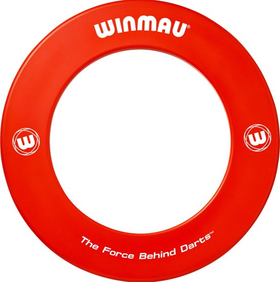 WINMAU - Printed Rood Dartbord Surround van Winmau
