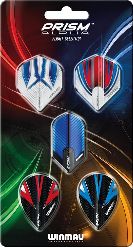 Winmau Prism Alpha Flight Selector - Dart Flights van Winmau