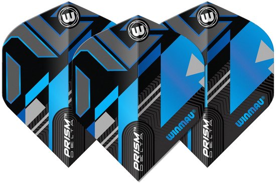 Winmau Prism Delta Galactics - Dart Flights van Merkloos