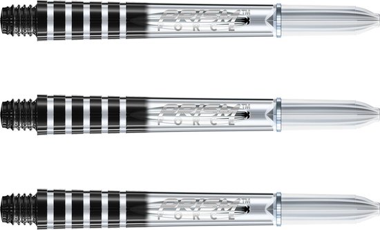 WINMAU - Prism Force Dartschachten Doorzichtig, Tussenliggend - 1 set per pakket (3 Dartschacht in totaal) van Winmau