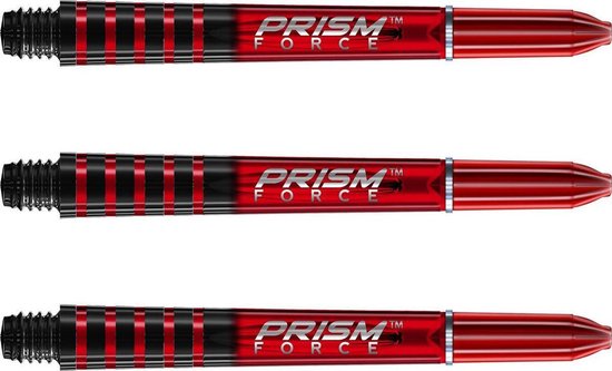 WINMAU - Prism Force Rood Tussenliggend Dartschacht - 1 set per pakket (3 Dartschachten in totaal) van Winmau