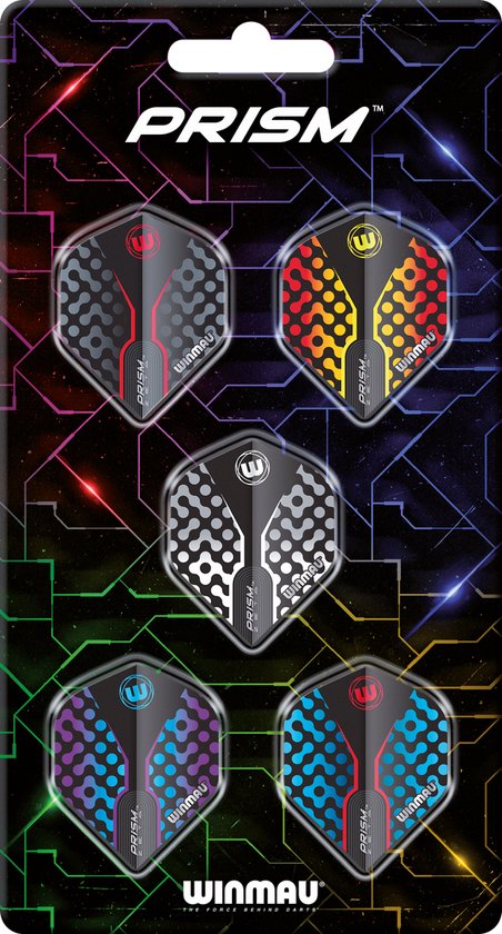 Winmau Prism Zeta Flight Collection - Dart Flights van Winmau